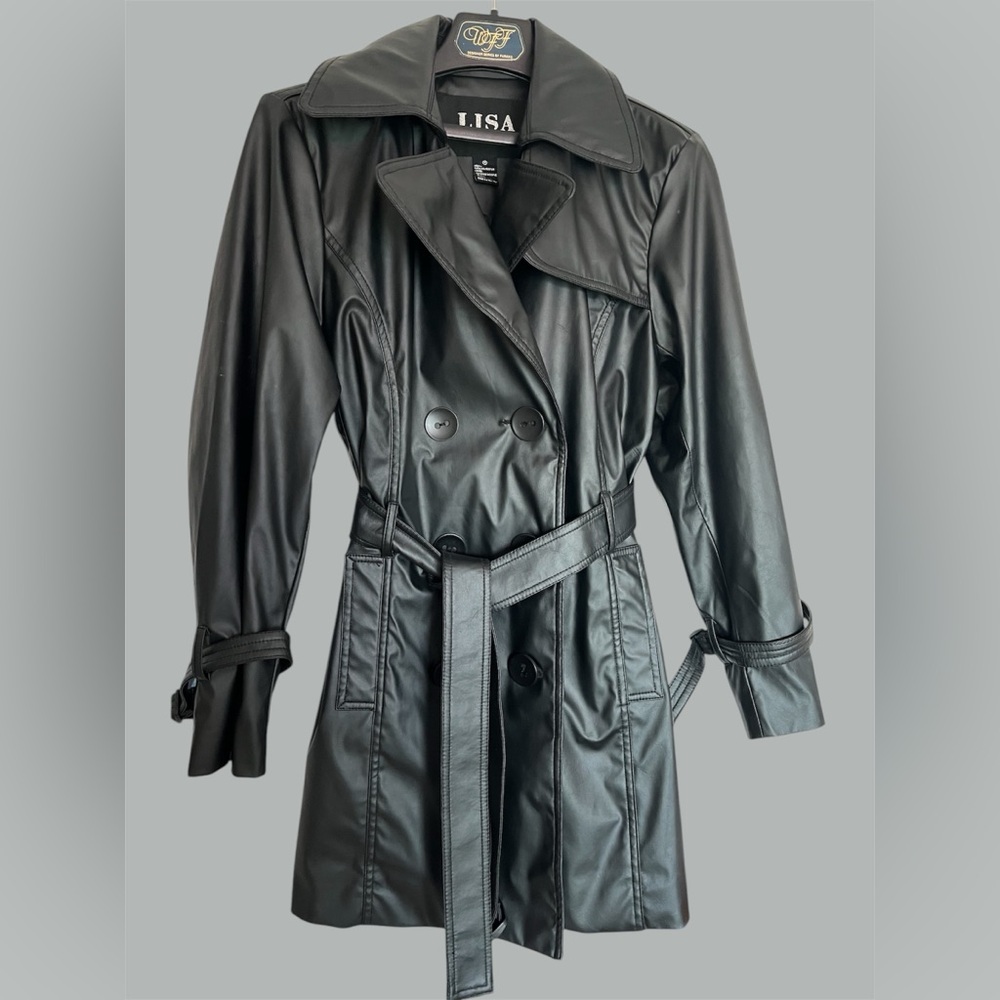Black Dress Peacoat